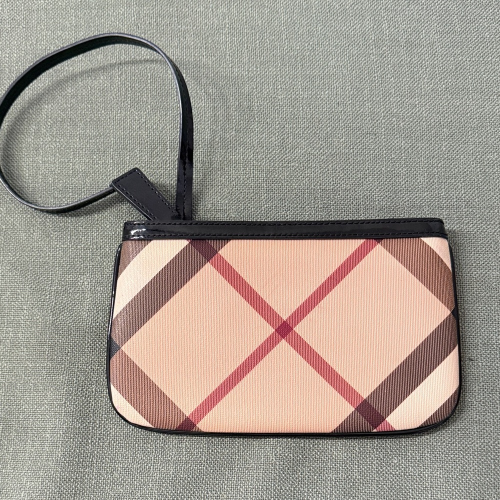 Burberry Nova Check Wristlet